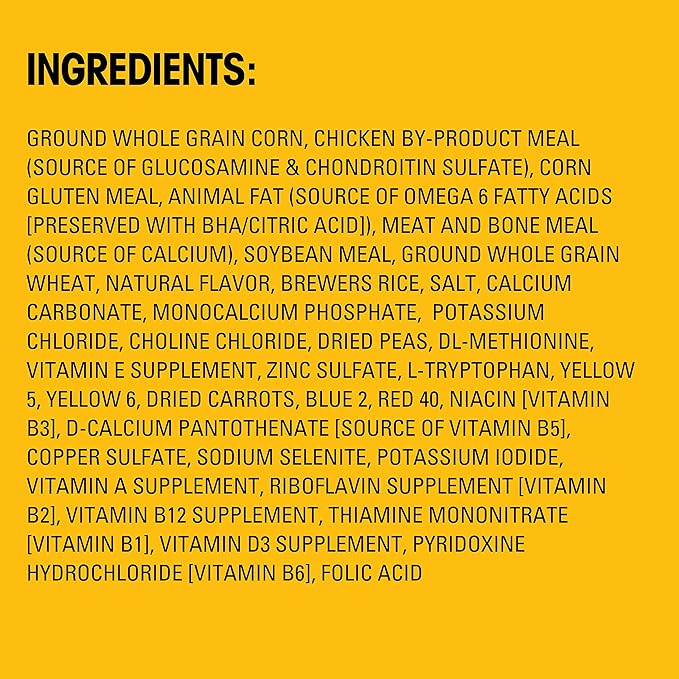Pedigree Small Dog Complete Nutrition Small Breed Adult Dry Dog Food Roasted Chicken, Rice & Vegetable Flavor Dog Kibble, 3.5 Pound (Pack of 2)