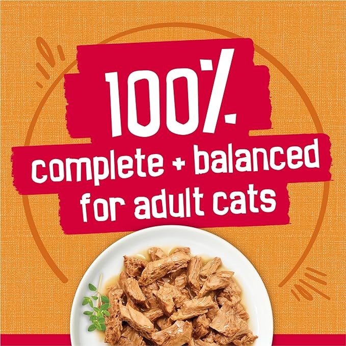 Purina Friskies Gravy Wet Cat Food, Prime Filets With Chicken - (Pack of 24) 5.5 oz. Cans