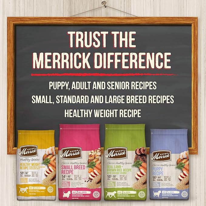 Merrick Classic Healthy Grains Dry Dog Food Small Breed Recipe - 12 lb. Bag