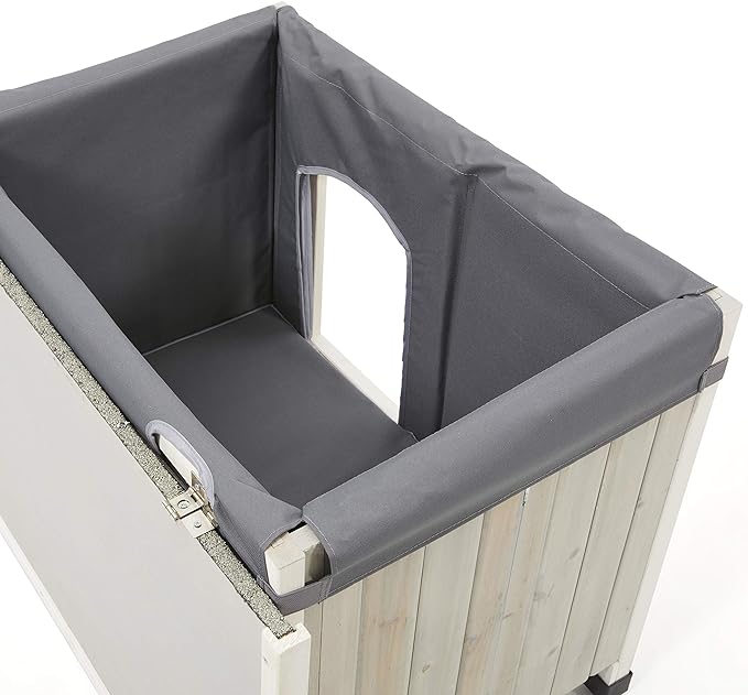 MidWest Homes for Pets Eilio Dog House Insulation Kit, Fits Medium Dog House Measuring 25.24L x 40.60W x 29.10H - Inches, 1-Year Manufacturer's Warranty