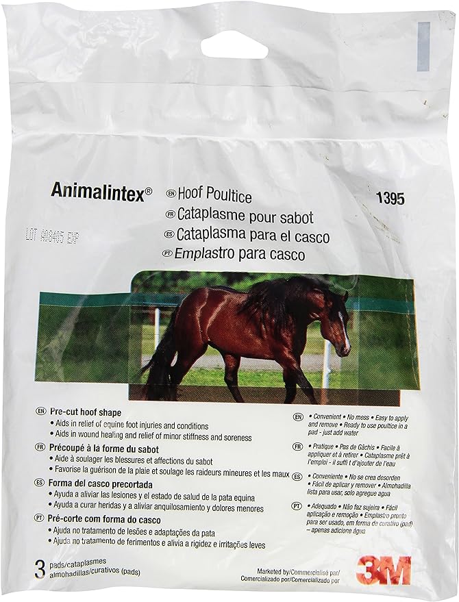 3M Animalintex Hoof Pads 1395