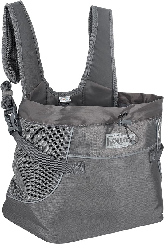 Outward Hound PupPak Dog Front Carrier, Small, Grey