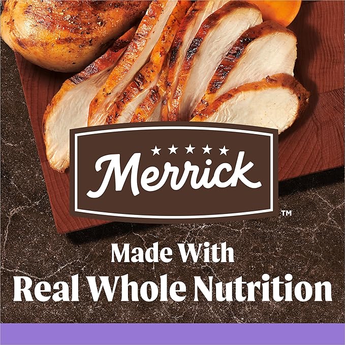 Merrick Premium Grain Free Dry Puppy Food, Wholesome And Natural Kibble With Real Chicken and Sweet Potato - 22.0 lb. Bag