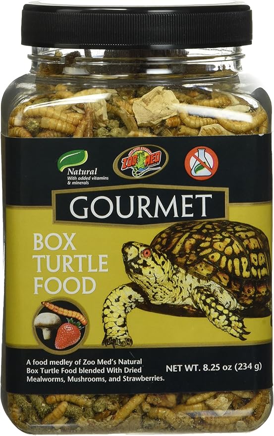 Gourmet Box Turtle Food Net Wt 8.25oz (254g)