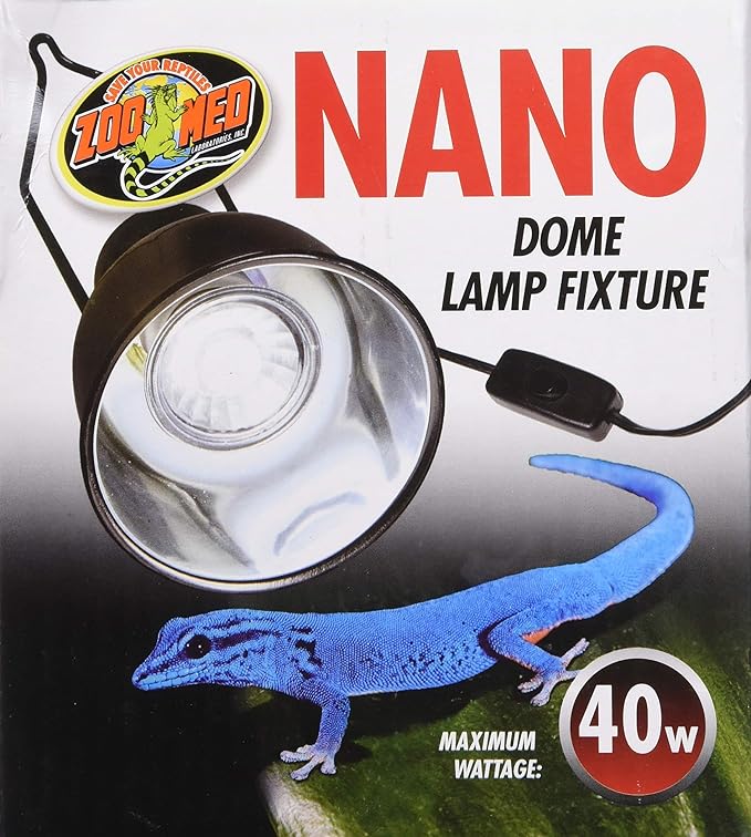 Zoo Med Nano Dome Single Lamp Fixture, 40 Watt