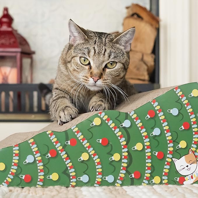 Kitty City Christmas Tree Scratcher