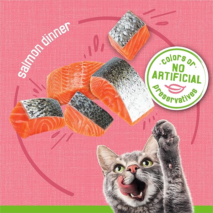 Purina Friskies Wet Cat Food Pate, Salmon Dinner - (Pack of 24) 5.5 oz. Cans