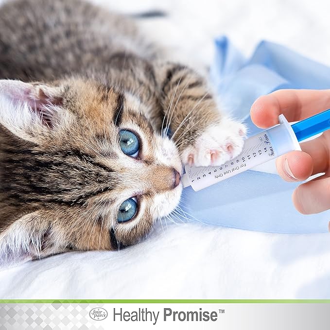 Four Paws Healthy Promise Easy Feeder Pet Feeding Syringe