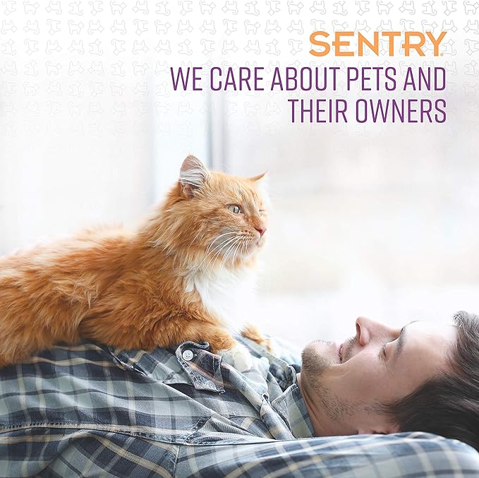 SENTRY PET Care Sentry Calming Collar for Cats, Long-Lasting Pheromone Collar Helps Calm Cats for 30 Days, Reduces Stress, Helps Calm Cats from Anxiety, Loud Noises, and Separation, 1 Count