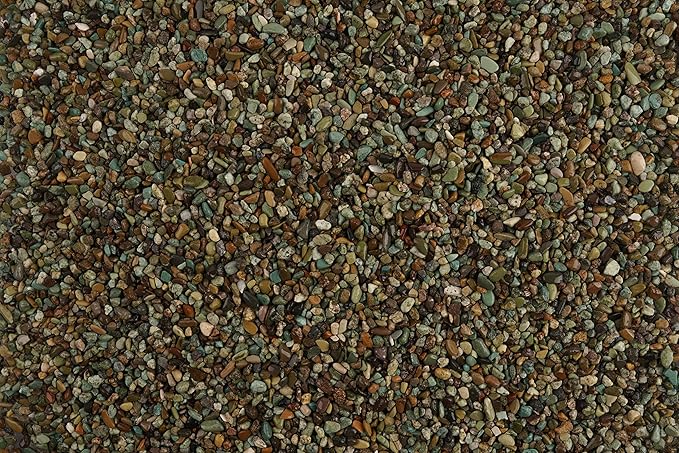 LANDEN Thoreau Aquarium Sand for Aquarium Landscape 2L(7lbs), Fish Tank Gravel, Pea Gravel for Landscaping, Coarse Sand for Plants, Aquarium Granite Sand, Fish Tank Decorative Sand, 2-3mm