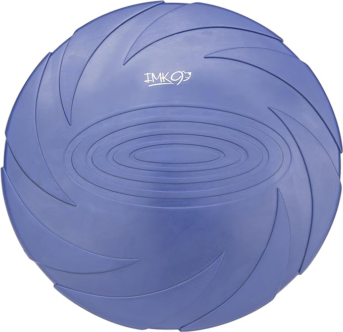 Frisbee Dog Toy - Soft Rubber Dog Frisbee for Large Dogs – Frizbee for Aggressive Play – Heavy Duty Durable Frisby for Pets – Safe, Lightweight, Flying Disc Toy for Training Fetch, Tug of War, Catch