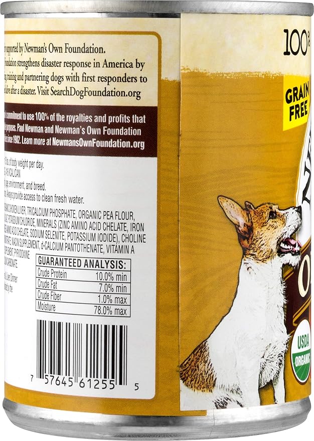 Newman's Own Chicken & Liver Dinner For Dogs, Size: 12.7-Ounce (Pack of 12)