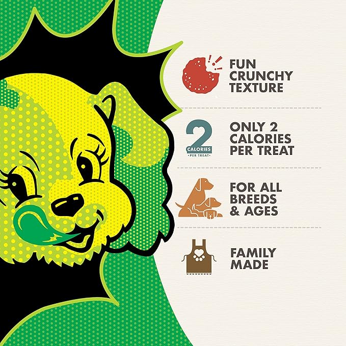 Fromm Pop'etts Cracker Dog Snack Variety Pack - Premium Dog Treat Sample Pack (Cheese, Cranberry, Liver, Banana Peanut) - Pack of (4) 6 oz Bags