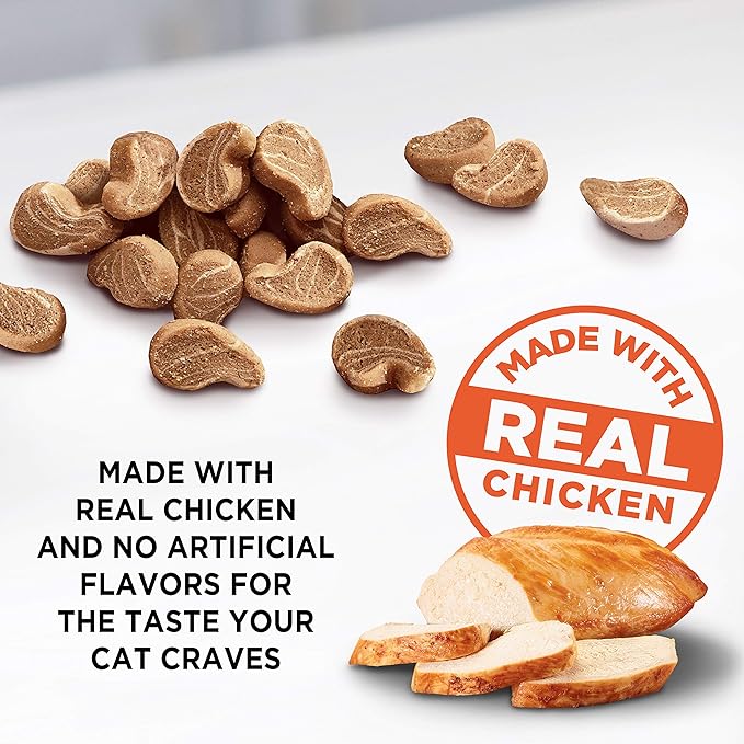 Meow Mix Irresistibles Soft Cat Treats, White Meat Chicken, 12 Ounce (Pack of 5)