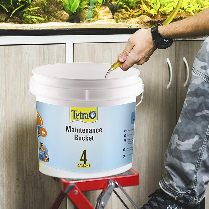 Tetra 4 Gallon Maintenance Bucket for Aquariums - Makes Water Changes Easy