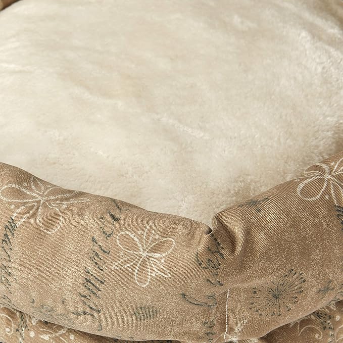 Midwest Homes for Pets 35-Inch Feline Nuvo "Cove" Fashionable Cat Tree & Cat Condo with Removable Lounging Cat Bed, Brown/Tan (139C-TN)