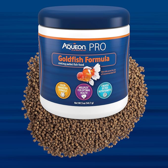 Aqueon PRO Pellet Fish Food Goldfish Formula 5 oz