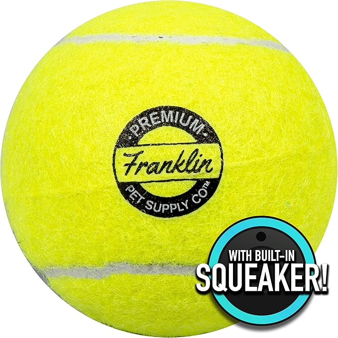 Franklin Pet Supply Tennis Ball Launcher for Dogs - Dog Ball + Tennis Ball Thrower for Fetch - Perfect Toy for Large + Small Dogs