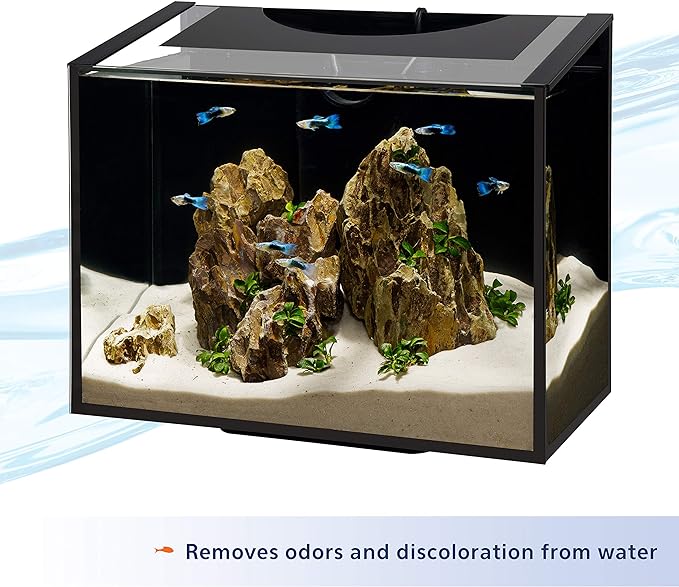 Aqueon QuietFlow 10 E Internal Aquarium Fish Tank Power Filter, Small, For Up To 10 Gallon Fish Tanks