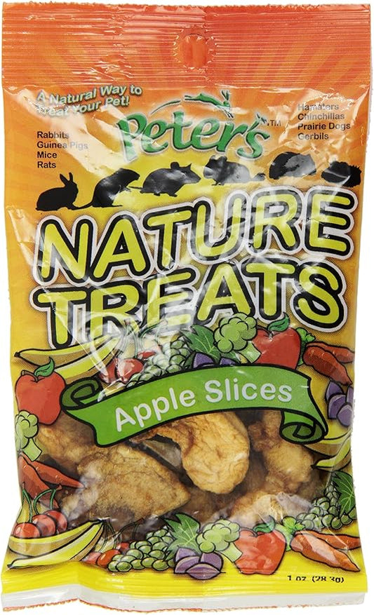 Peter'S Nature Treats For Small Animals, Apple Slices, 1 Oz.