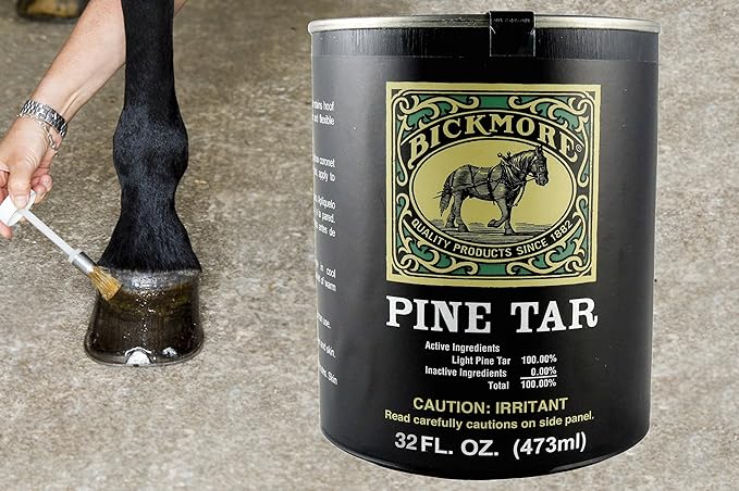 Pine Tar 16oz - Hoof Care Formula for Horses