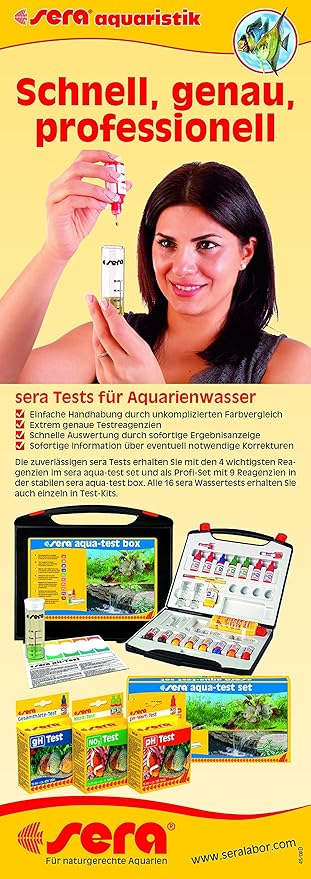 sera gH-Test 15 ml, 0.5 fl.oz. Aquarium Test Kits