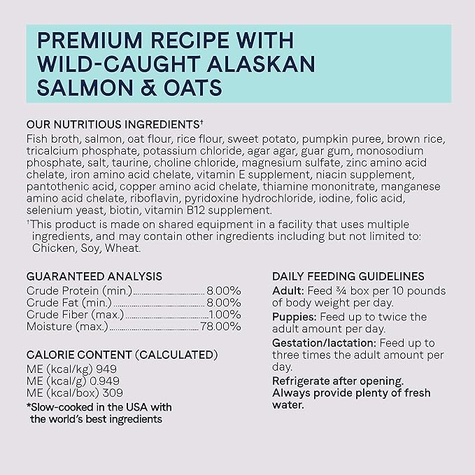 CANIDAE Sustain Wholesome Pates Premium Recipe with Wild-Caught Salmon Dog Wet (12) 11.5 oz.