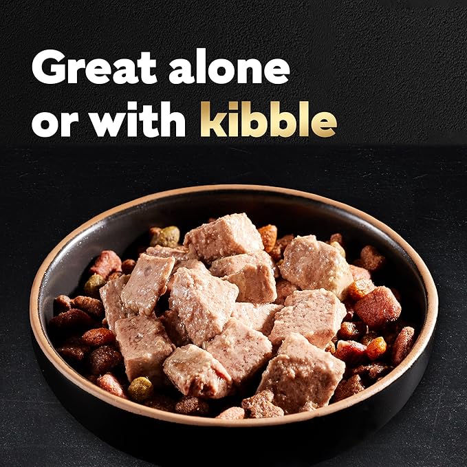 CESAR Puppy Soft Wet Dog Food Classic Loaf in sauce Chicken & Beef Recipe, 3.5 Ounce (Pack of 24) Easy Peel Trays