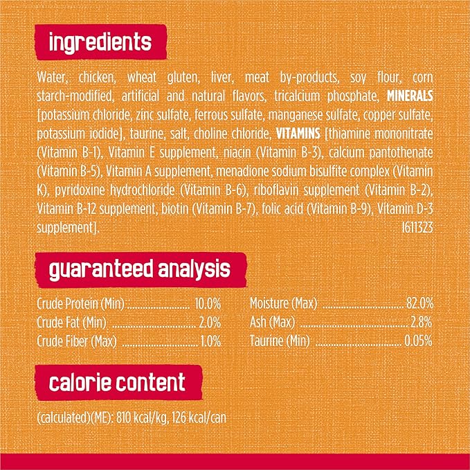 Purina Friskies Gravy Wet Cat Food, Prime Filets With Chicken - (Pack of 24) 5.5 oz. Cans
