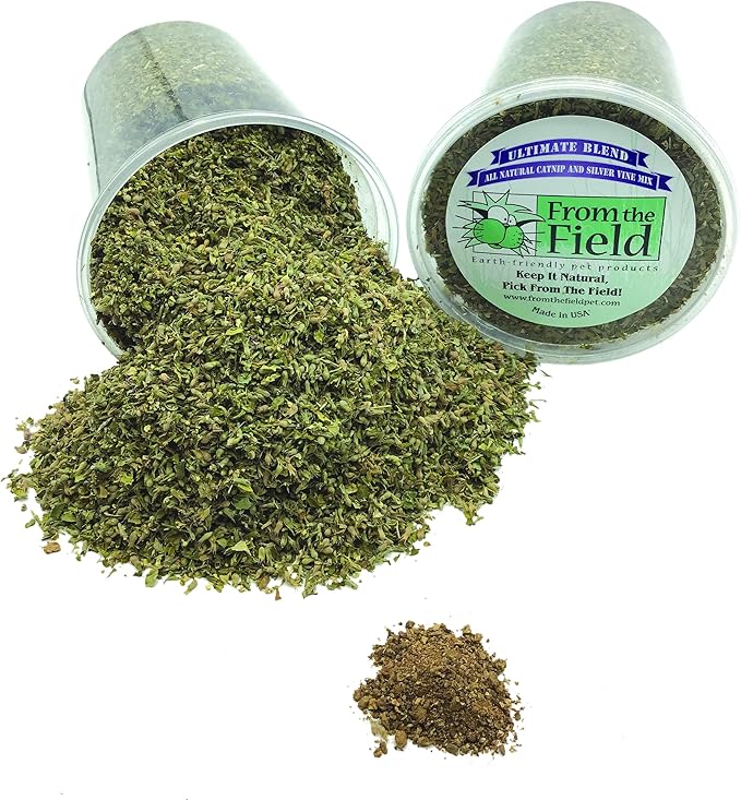 From The Field Ultimate Blend Silver Vine/Catnip Mix Tub 3.5 oz/Large,white