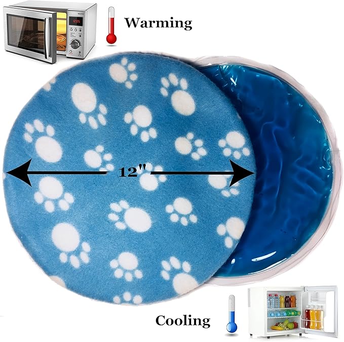 Pet Fit For Life Snuggle Soft Dog Cooling Pad & Pet Heating Pad - Comfortable Temperature Control in All Seasons - Ideal for Cats, Dogs & Pets for Year-round Comfort