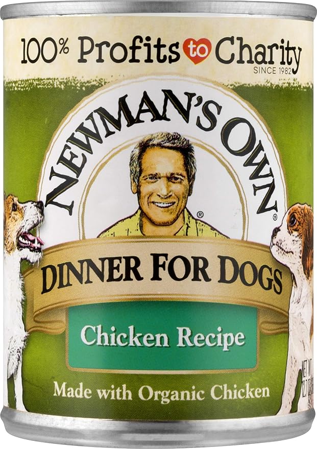 Newman'S Own Chicken Formula For Dogs, 12.7-Ounce Cans (Pack Of 12)