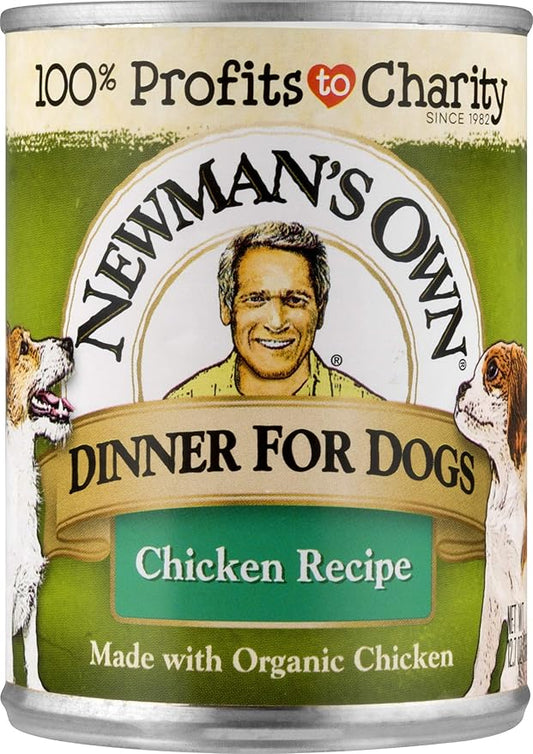 Newman'S Own Chicken Formula For Dogs, 12.7-Ounce Cans (Pack Of 12)