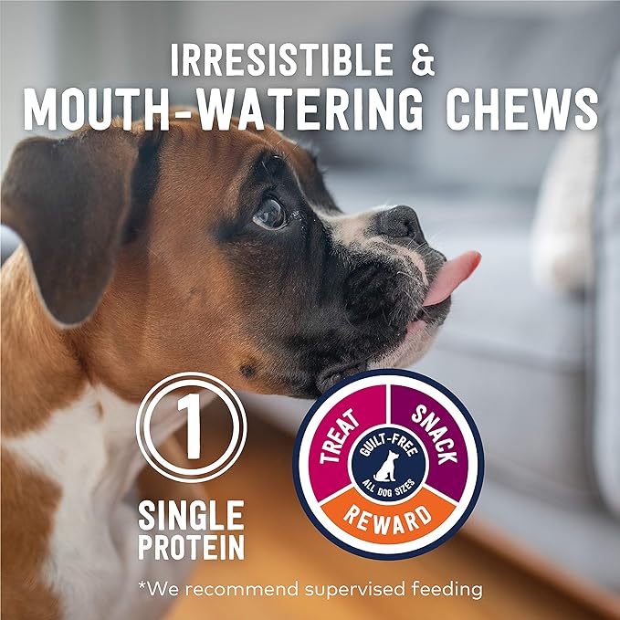 ZIWI Dog Chews and Treats – All Natural, Air-Dried, Single Protein, Grain-Free, High-Value Treat, Snack, Reward (Lamb Green Tripe) 2.8 Ounce (Pack of 1)