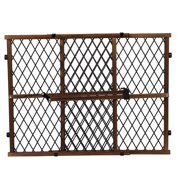 Evenflo Position & Lock Baby Gate, Pressure-Mounted, Farmhouse Collection
