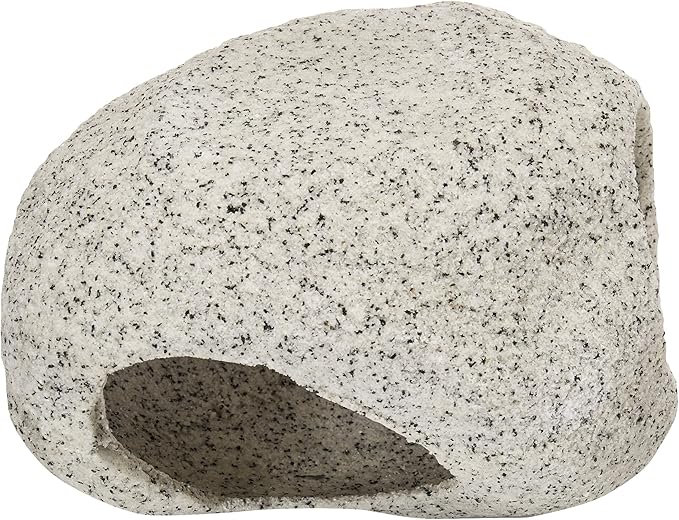 Penn-Plax Deco-Replicas Granite Aquarium Ornament & Hideaway 8 Piece Set – Realistic Stone Appearance – Safe for Freshwater and Saltwater Tanks – Small, Medium, and Large