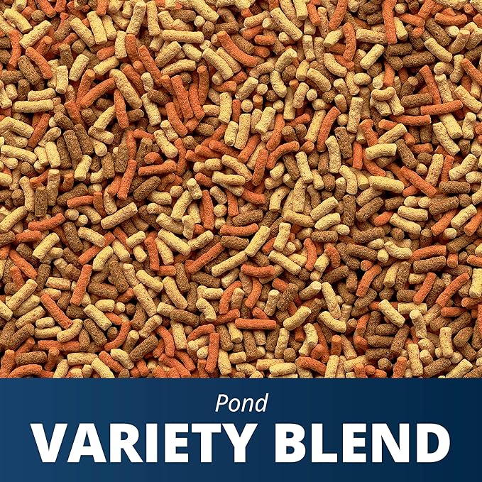 TetraPond Variety Blend Fish Food to Enhance Color and Vitality