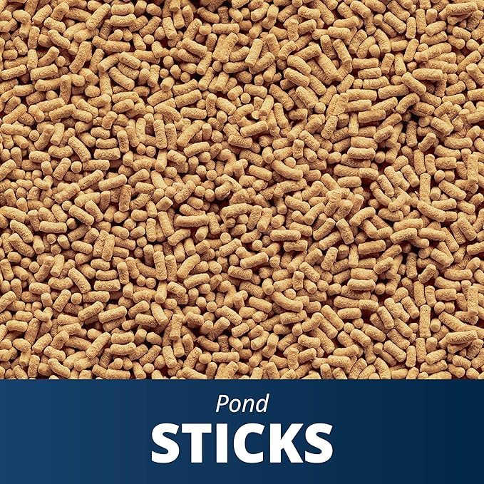 TetraPond Pond Sticks, Pond Fish Food, for Goldfish and Koi, 1.72 Pounds