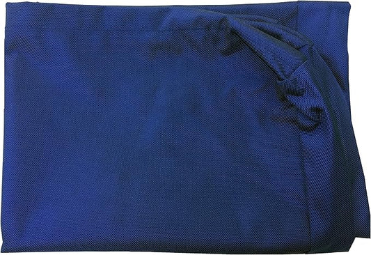 Dogbed4less XL 1680 Ballistic Heavy Duty Dog Pet Bed External Zipper Duvet Cover - Replacement cover only, 47X29X4 Inches, Navy Blue