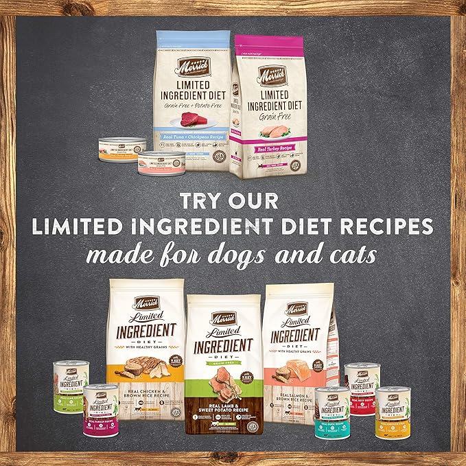 Merrick Limited Ingredient Diet Dry Dog Food Real Chicken & Brown Rice Recipe with Healthy Grains - 22 lb. Bag