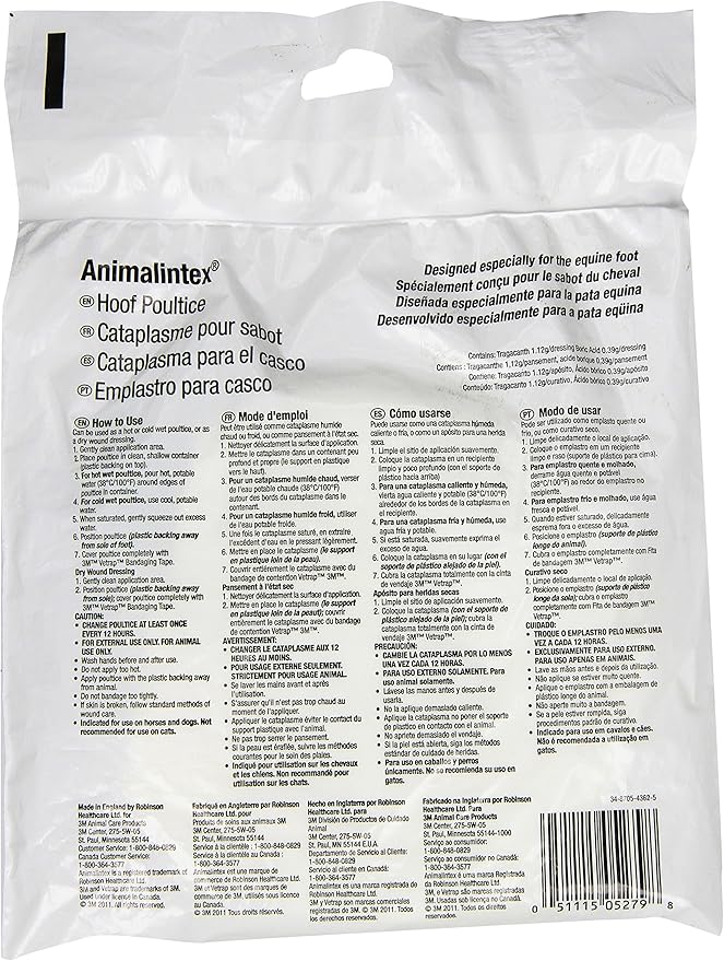 3M Animalintex Hoof Pads 1395