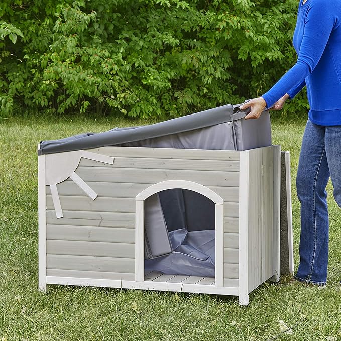 MidWest Homes for Pets Eilio Dog House Insulation Kit, Fits Medium Dog House Measuring 25.24L x 40.60W x 29.10H - Inches, 1-Year Manufacturer's Warranty