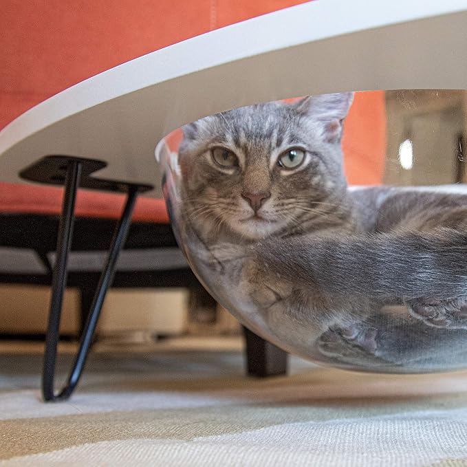 Hauspanther Tripod - Cat Lounge Pod, White